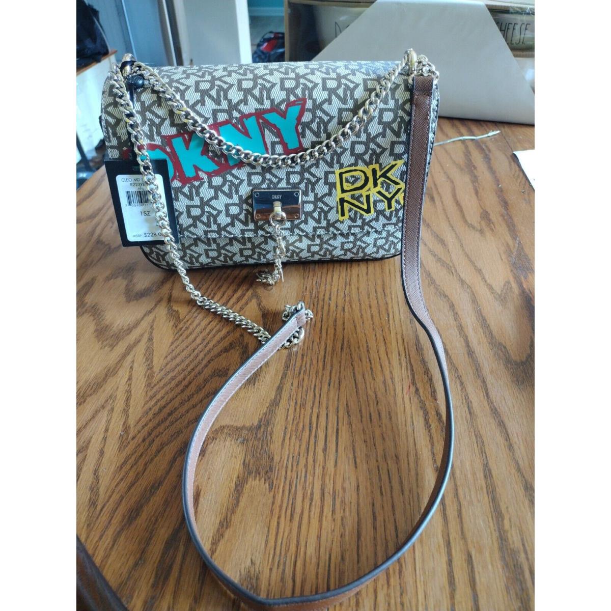 Dkny handbags with online chain strap