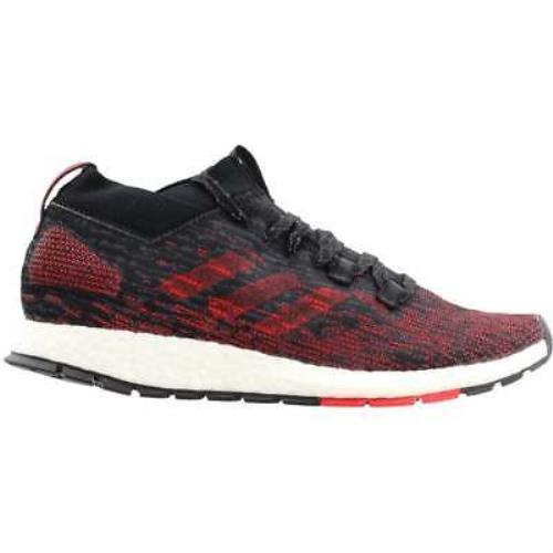 Adidas CM8309 Pureboost Rbl Mens Running Sneakers Shoes - Black Red