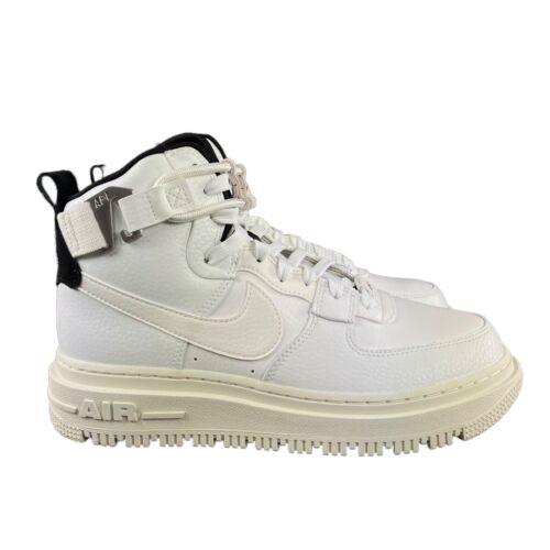 Nike Women`s Air Force 1 HI UT 2.0 White Sail Black Shoes DC3584-100 Sizes 7-8.5