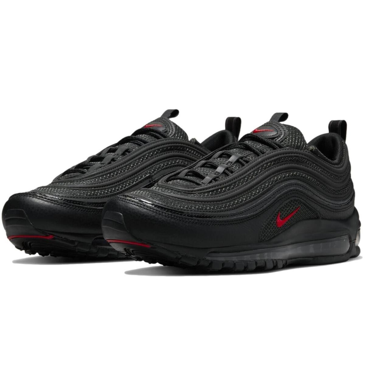 Nike Men`s Air Max 97 `black University Red` Shoes DV3486-001