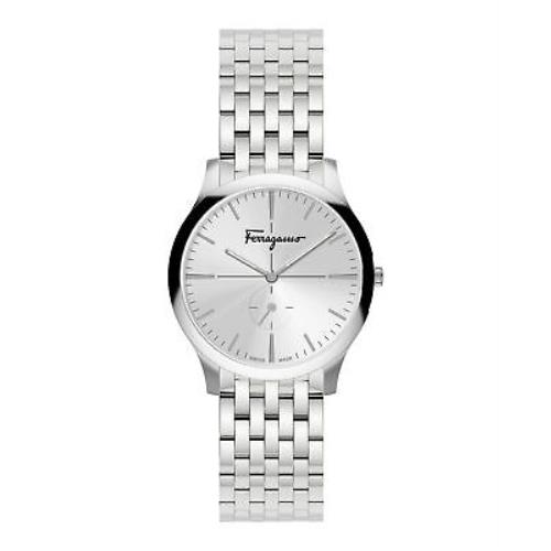 Ferragamo Womens Ferragamo Slim Stainless Steel 35MM Watch