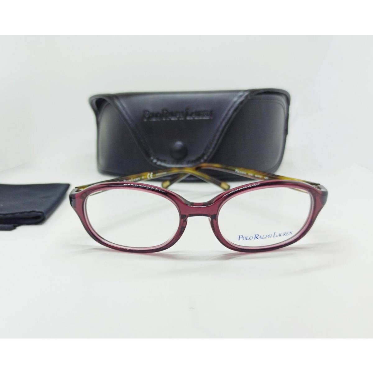 Polo Ralph Lauren RX Eyeglasses For Kids PH 8516 1016 44mm Purple Tortoise Demo