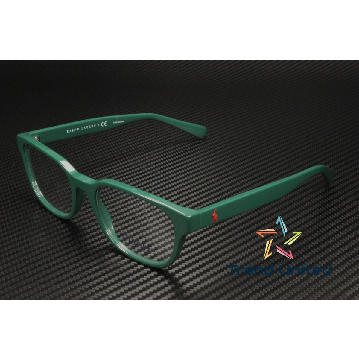 Ralph Lauren Polo PH2244 5421 Phantos Shiny Forest Green Demo Lens 54 mm Men`s Eyeglasses