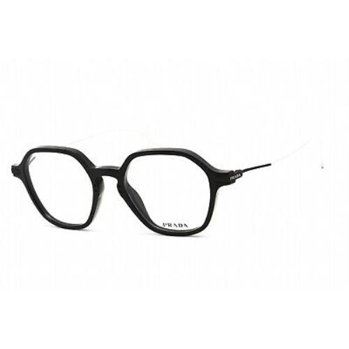 Prada 0PR 07YV 1AB1O1 Eyeglasses Black Frame 50 Mm