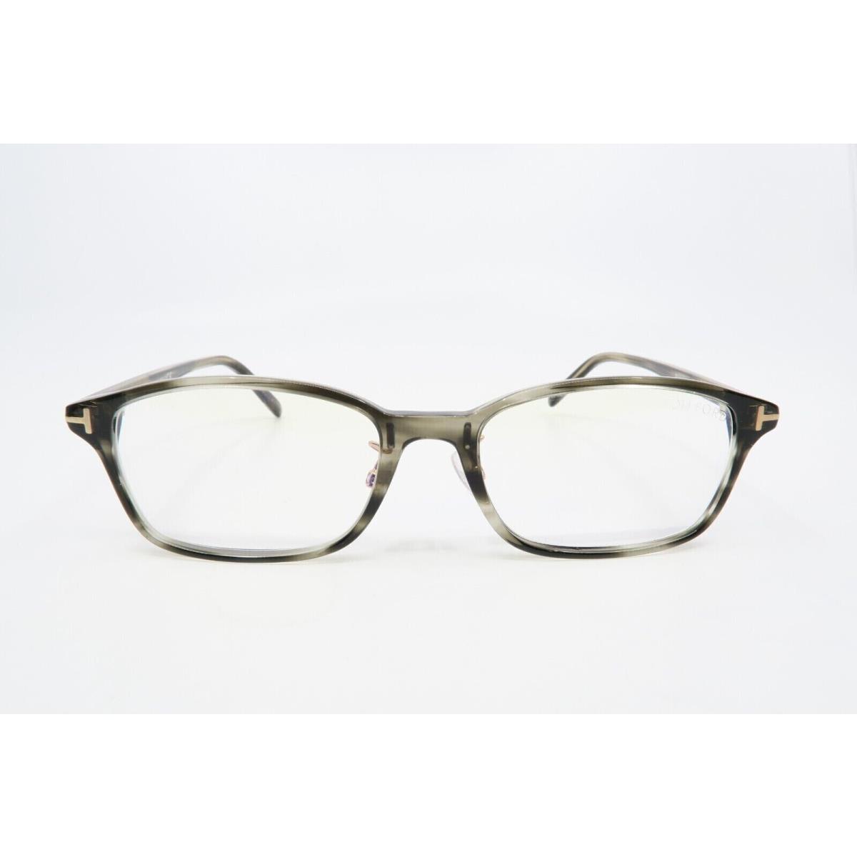Tom Ford Eyeglasses Tom Ford TF 5647-D-B c.005 in Gray Stripes w/ Nose Pads 53mm