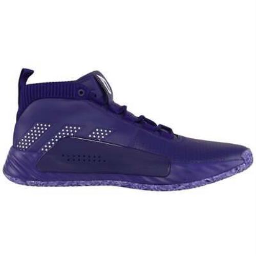 Adidas EE5434 Sm Dame 5 Team Mens Basketball Sneakers Shoes Casual - Purple