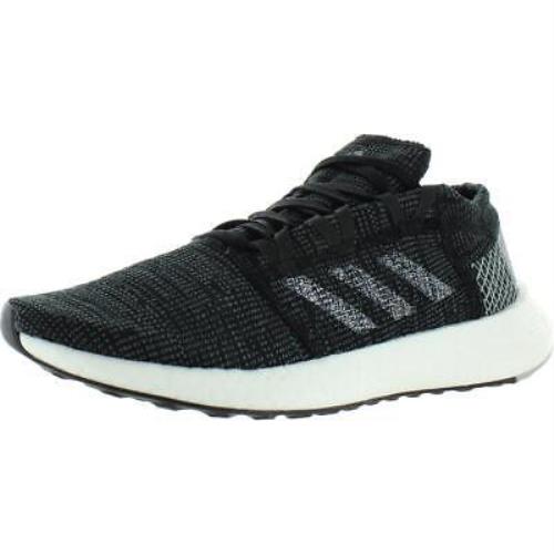 Adidas Womens Pureboost Go Black Sport Running Shoes 8.5 Medium B M Bhfo 1043