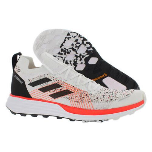 Adidas Terrex Two Parley Mens Shoes Size 14 Color: White/crimson/black
