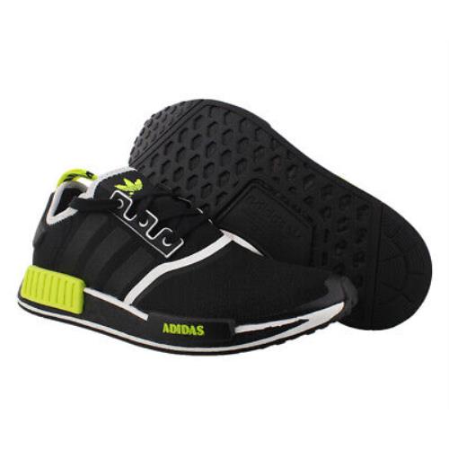 Adidas NMD_R1 Mens Shoes Size 10.5 Color: Black/volt