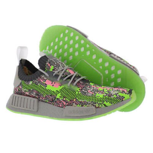 Adidas NMD_R1 PK Mens Shoes Size 8 Color: Green/pink/grey