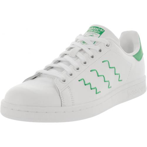 Adidas Stan Smith Womens Shoes Size 10 Color: White/green