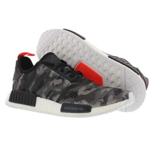 Adidas NMD_R1 Mens Shoes Size 9 Color: Black Camo/white