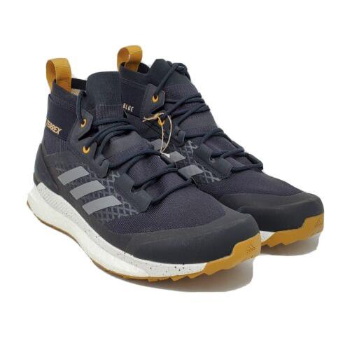 Adidas Men`s Terrex Free Hiker Primeblu Hiking Shoes Black White US Size 11 T341