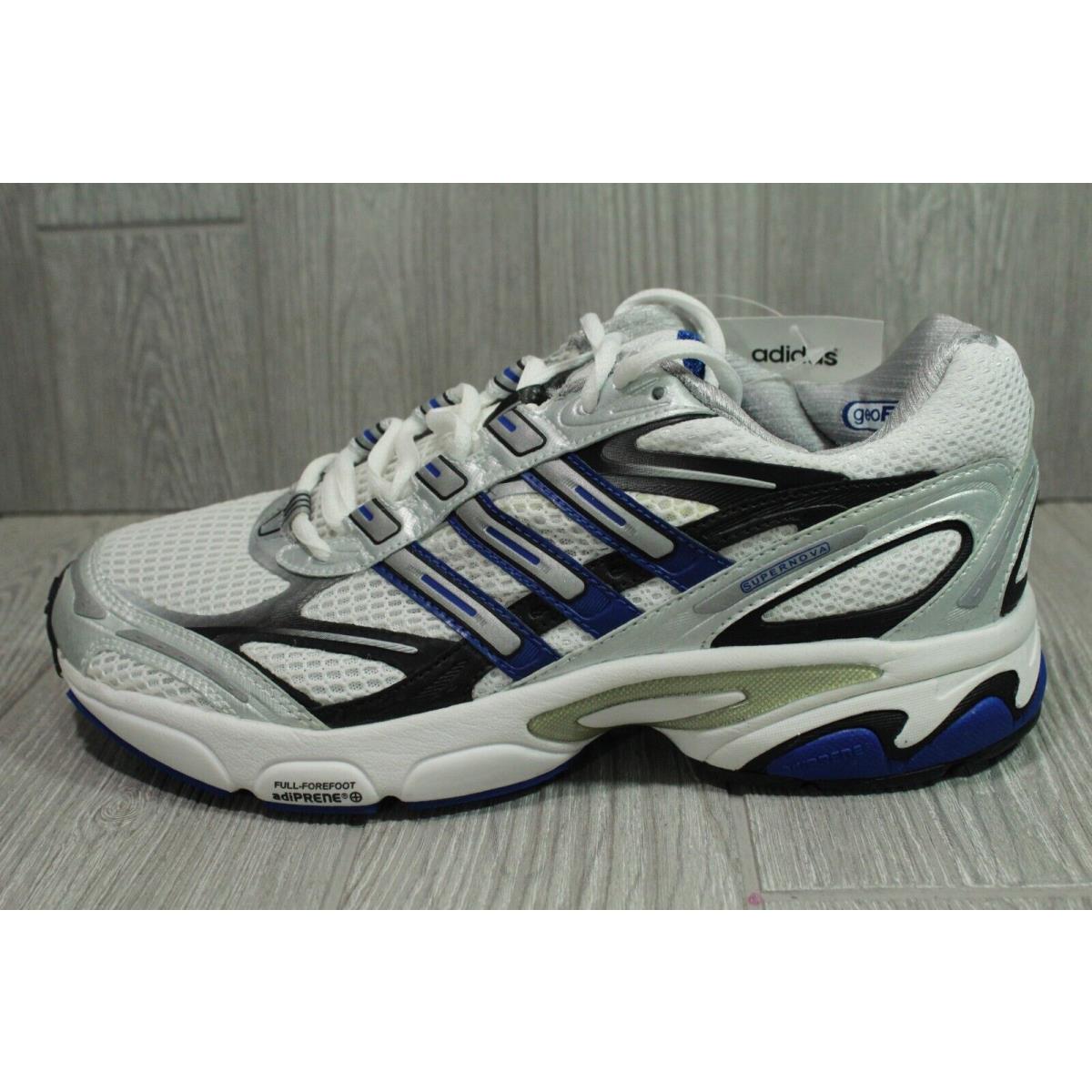 Vintage Adidas Supernova 2005 White Blue Running Shoe Mens SZ 10 ...