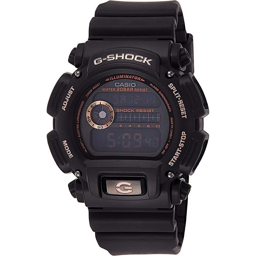 Casio G-shock DW-9052GBX-1A4DR Digital Quartz Black Resin Unisex`s Watch