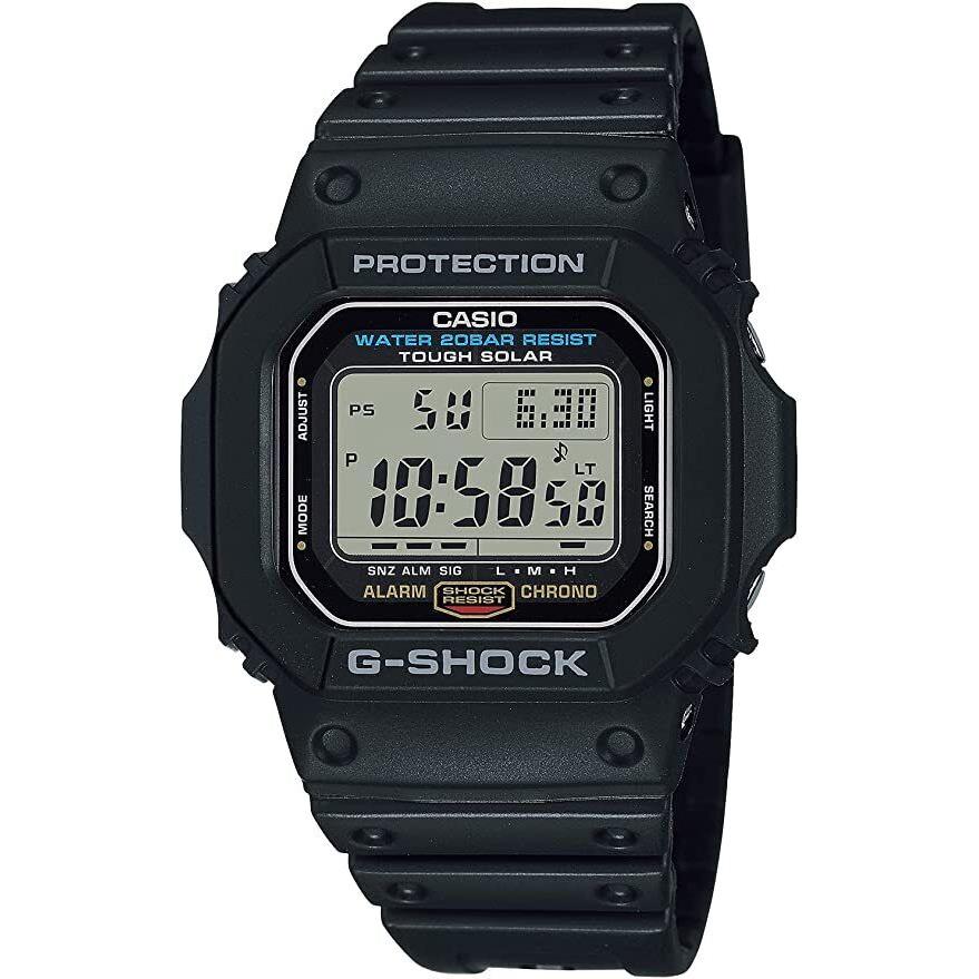 Casio G-shock G-5600UE-1JF Black Solar Men`s Watch