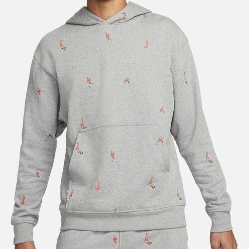 Jordan/nike Essentials Fleece Pullover Hoodie DC9707-063 Grey Men`s XL