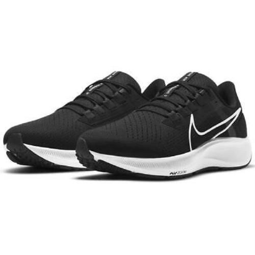 Nike Mens Nike Air Zoom Pegasus 38 B/w Running Shoes 14 Medium D Bhfo 6879