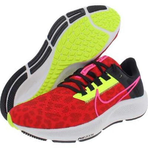 Nike Womens Red Fitness Workout Running Shoes Sneakers 10 Medium B M Bhfo 4831