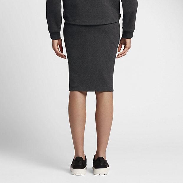 Nike Wmns Lab Essentials Skirt - Size X-small 849751-032 Black/heather