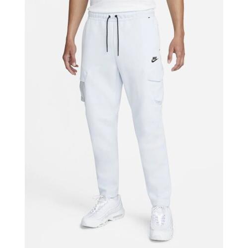 Nike Sportswear Tech Fleece Utility Pants DM6453-085 Football Grey Men`s Large