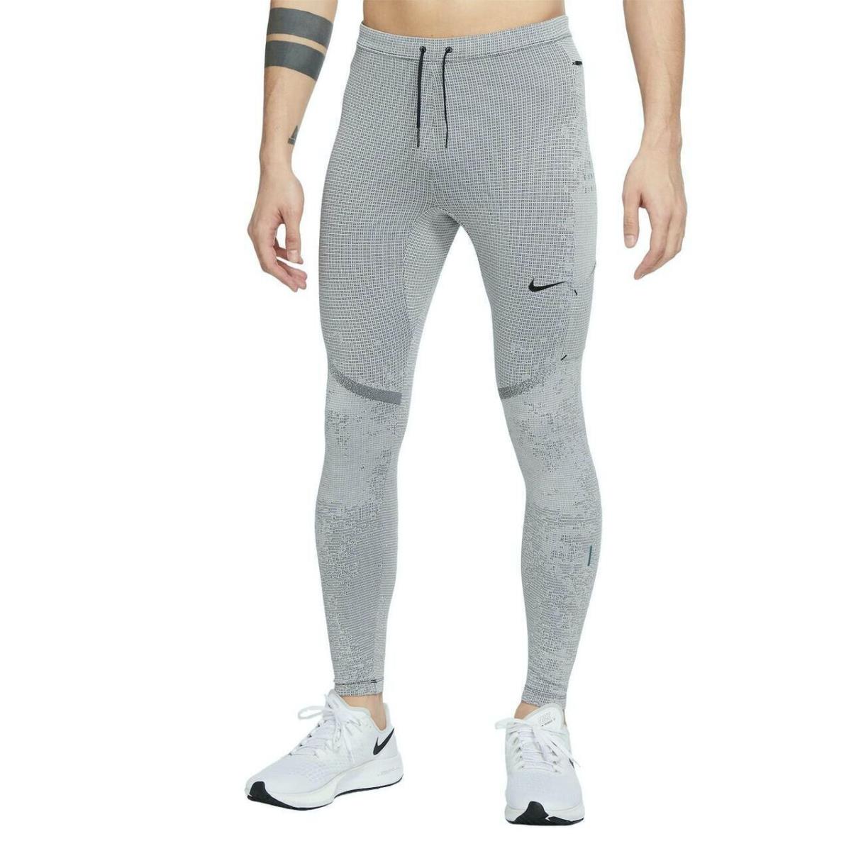 Nike Mens Therma-fit Adv Run Division Running Tight Pants Sz M DD9636 010