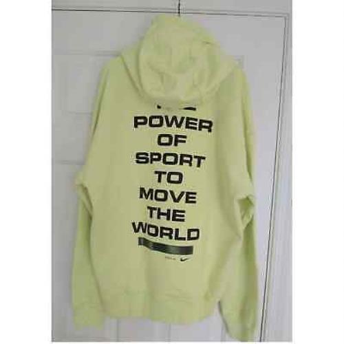 Nike x Pigalle Nrg Hoodie Luminous Green CI9953-335 Size Small