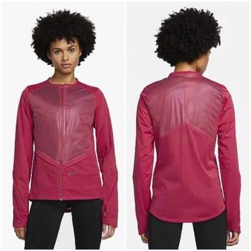 Nike Storm-fit Adv Size L Down-fill Run Division Running Jacket Women DD6419 652