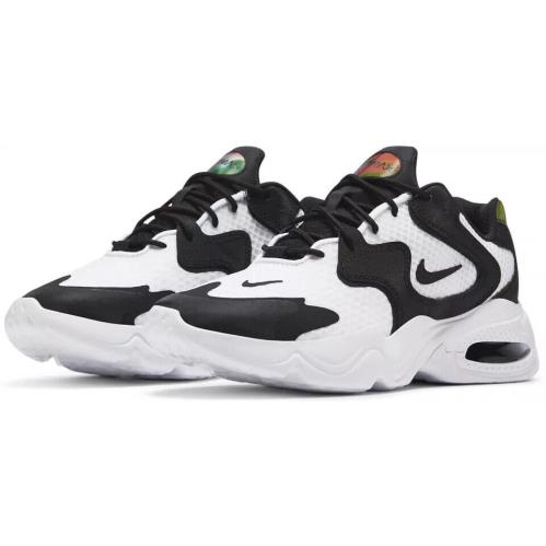 Nike Air Max 2X Womens Size 8 Sneaker Shoes CK2947 100 White Black