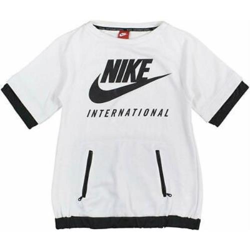 Nike White International Short Sleeve Top - L
