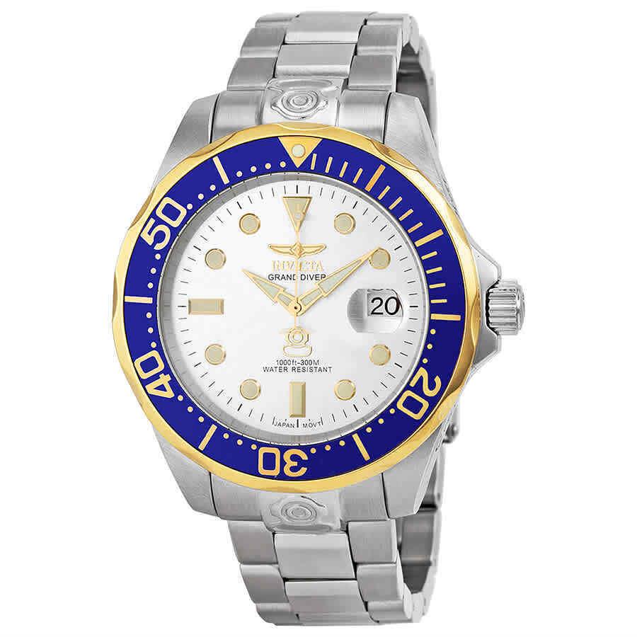 Invicta Pro Diver Automatic Silver Dial Men`s Watch 13788