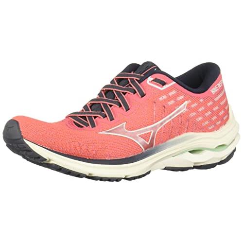 Mizuno Women`s Wave Inspire 17 Running Shoe - Choose Sz/col Red-white