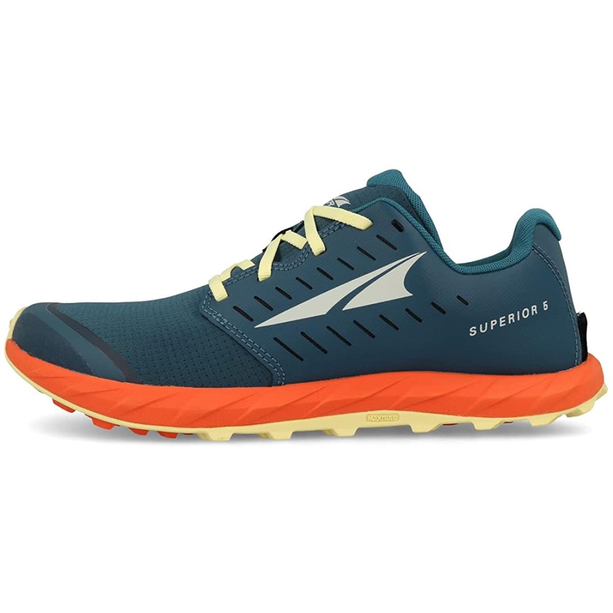 Altra Men`s AL0A546Z Superior 5 Trail Running Shoe Blue/Orange