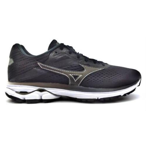 Mizuno Men`s Wave Rider 23 Running Sneaker Breathable Shoes Black Size 8