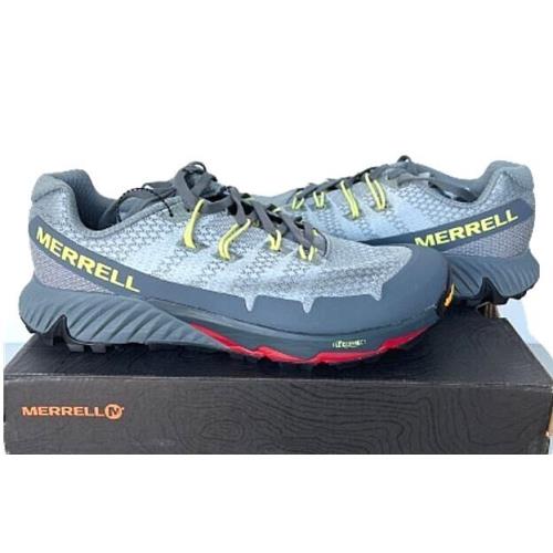 Merrell Agility Peak Flex 3 Trail Running Shoes Sizes 8 8.5 Gray Mens Sneake