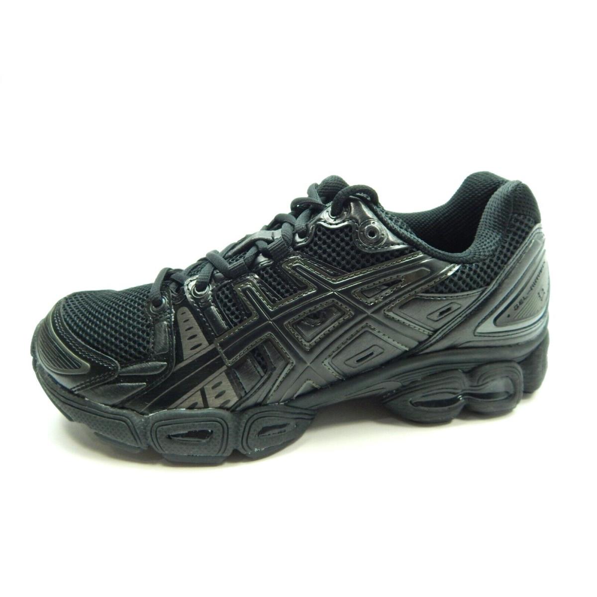 Asics Gel Nimbus 9 Black Gunmetal Ortholite Comfort Men Shoes