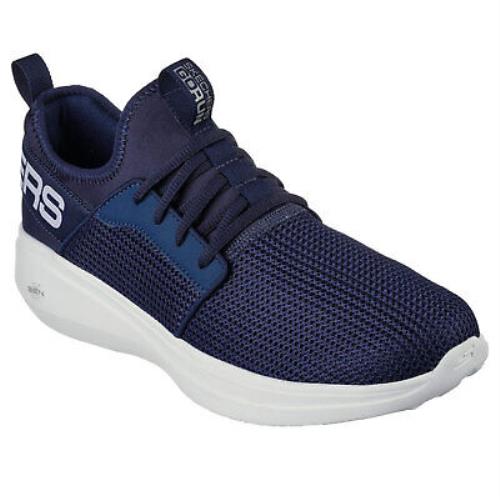 Skechers Men`s Gorun Fast Valor Navy Low Top Sneaker Shoes Footwear Walk