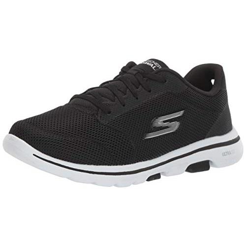 Skechers Women`s Go Walk 5-Lucky Sneaker - Choose Sz/col Black/White