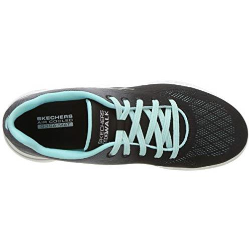 Skechers shoes  - Black/Aqua 3