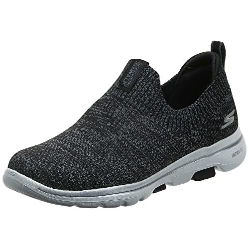 Skechers Women`s Go Walk 5-15952 Sneaker - Choose Sz/col Black/Grey