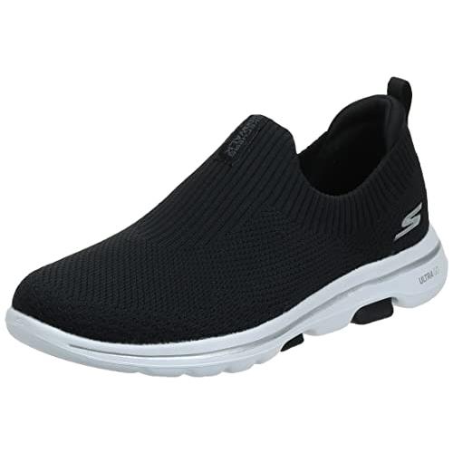 Skechers Women`s Go Walk 5-15952 Sneaker - Choose Sz/col Black/White