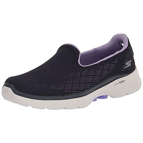 Skechers Women`s Go Walk 6-Cosmic Force Sneaker - Choose Sz/col Navy/Lavender