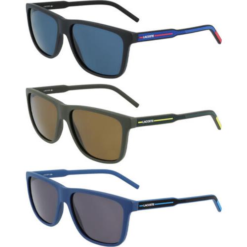 Lacoste Men`s Classic Soft Square Sport Sunglasses - L932S