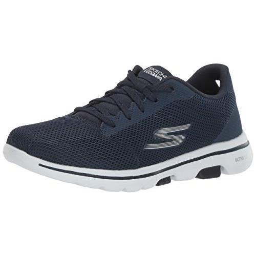 Skechers Women`s Go Walk 5-Lucky Sneaker - Choose Sz/col Navy/White