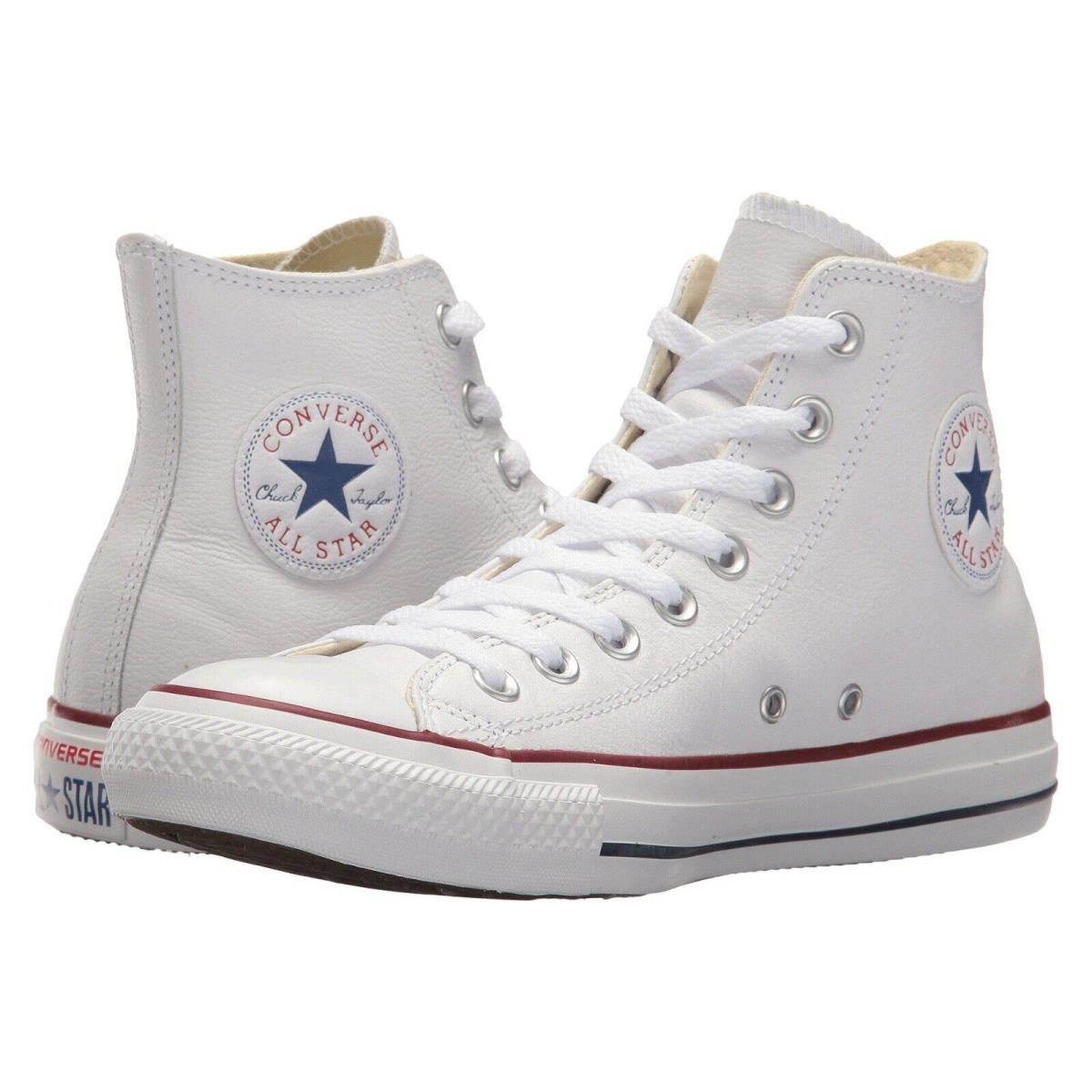 Converse Leather All Star Chuck Taylor Hi Top Sneakers Men Size:4 Women:6 Shoes
