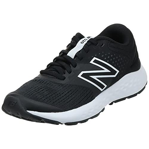 Balance Women`s 520 V7 Running Shoe - Choose Sz/col Black/White