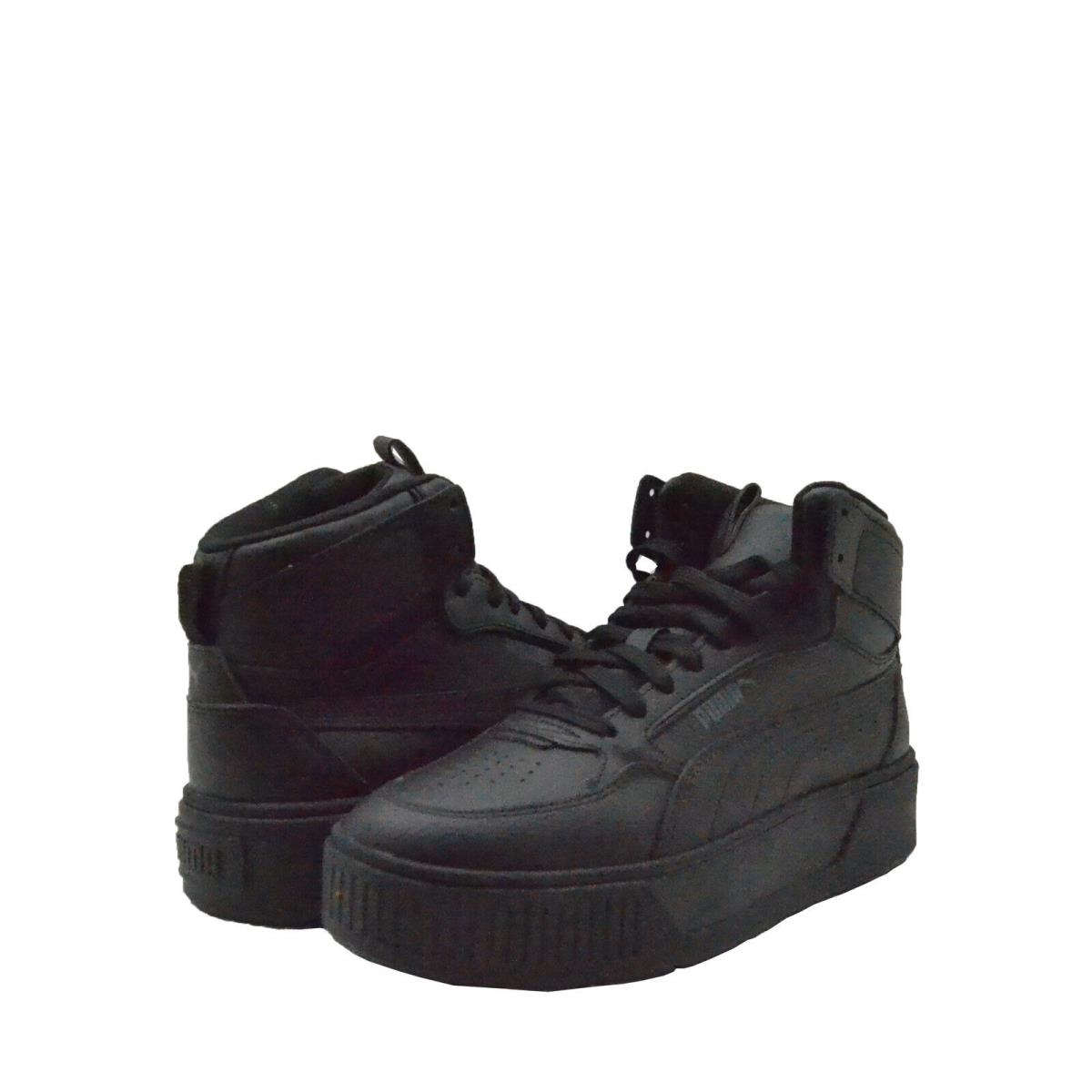 Women`s Shoes Puma Karmen Rebelle Mid Platform Sneakers 38721305 Puma Black