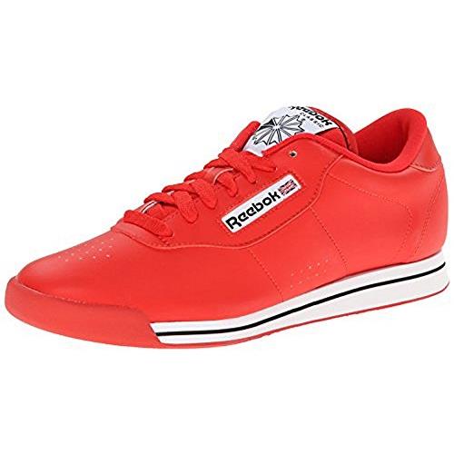Reebok Women`s Princess Sneaker - Choose Sz/col Techy Red/White/Black