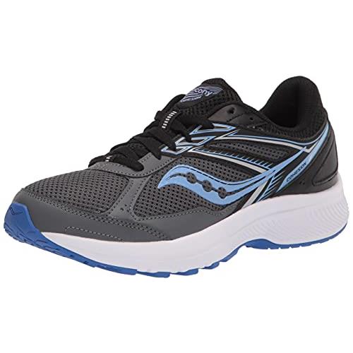 Saucony Women`s Cohesion 14 Road Running Shoe - Choose Sz/col Charcoal/Jewel