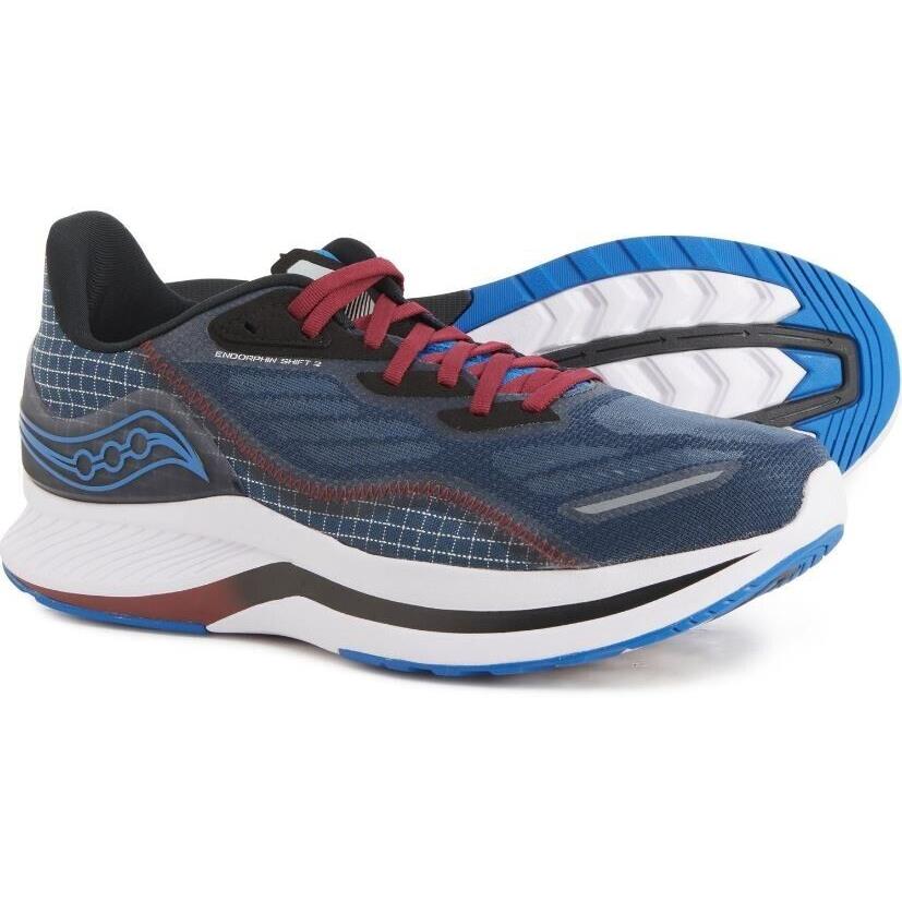 Men`s Saucony Endorphin Shift 2 Running Shoes Space Mulberry